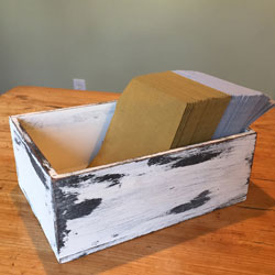 napkin holder cocktail napkin holder, rustic wood, white wash, entertainment napkin holder, rustic decor